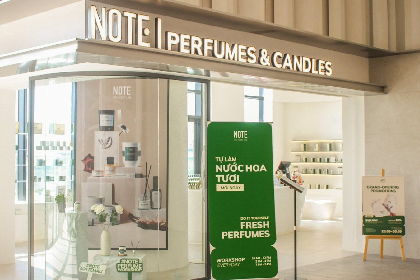 NOTE store <br/> Lotte Mall Tây Hồ - Hà Nội