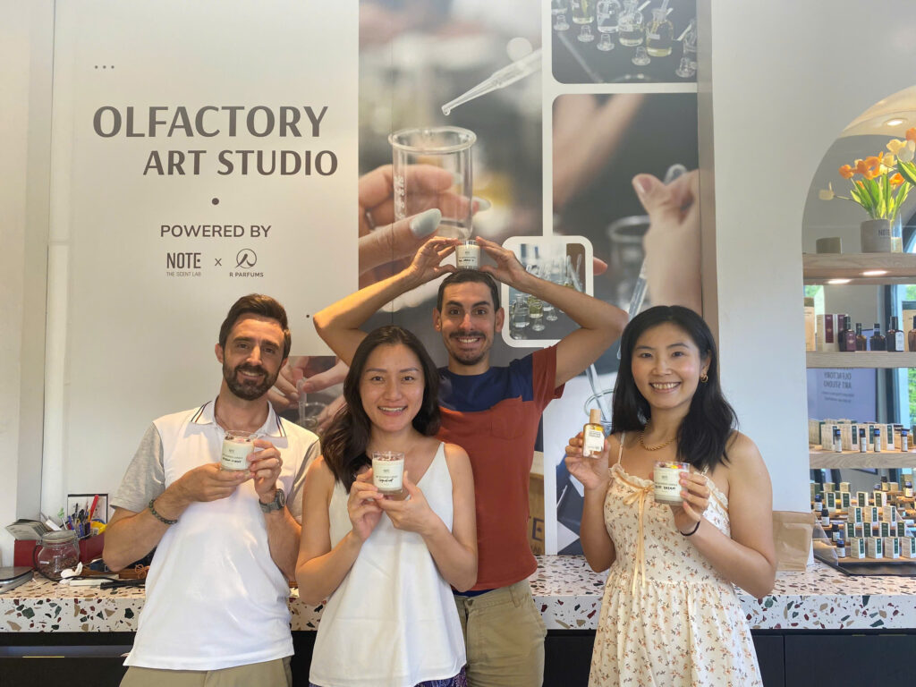 workshop, nước hoa tự làm, NOTE - The Scent Lab, nước hoa DIY, workshop nước hoa, Sen