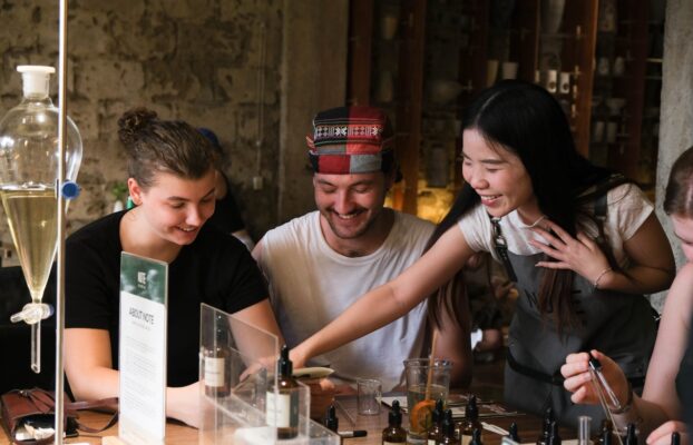 Trải nghiệm các không gian workshop tại NOTE – The Scent Lab