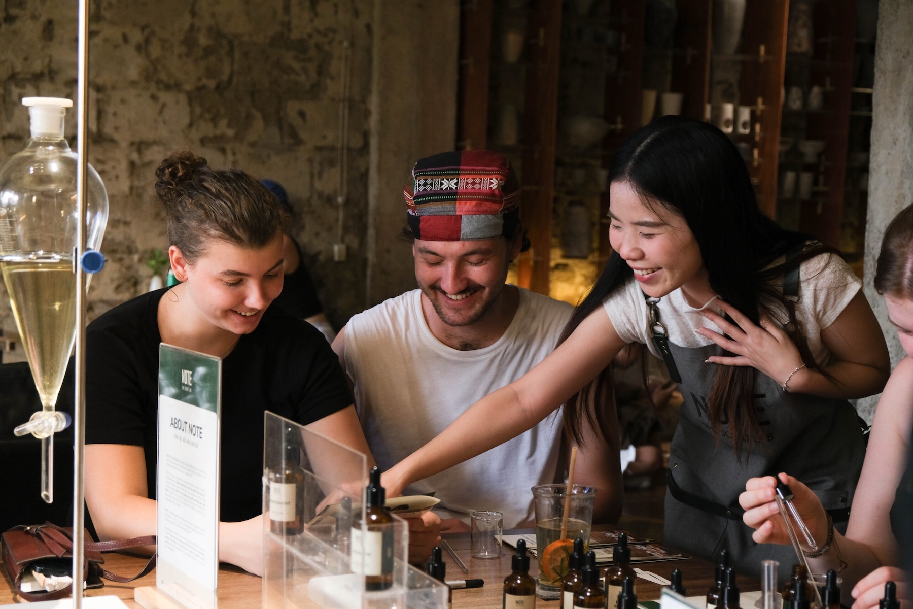 Trải nghiệm các không gian workshop tại NOTE – The Scent Lab