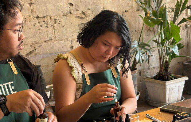 nuoc hoa tu pha vs mua san — NOTE workshop nước hoa Sài Gòn