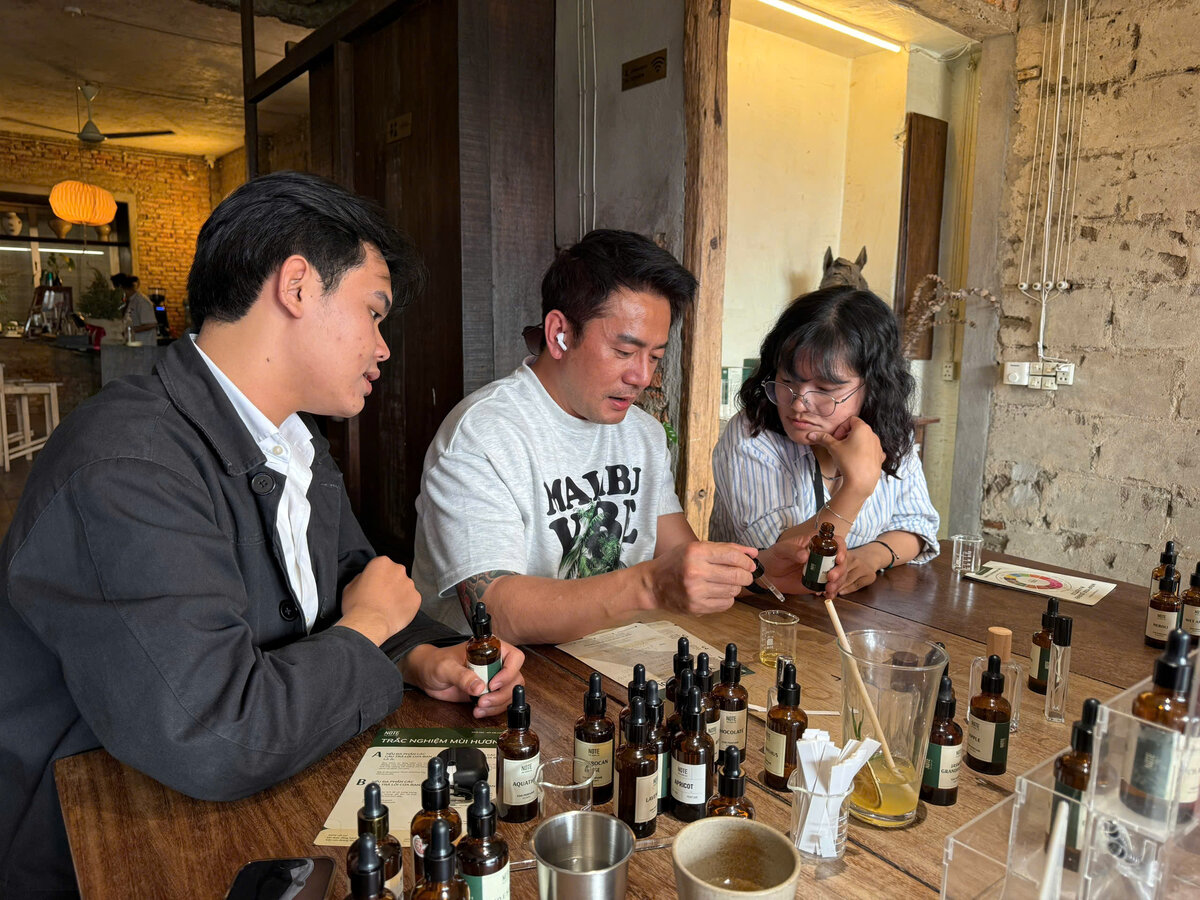 Workshop nước hoa tại NOTE The Scent Lab
