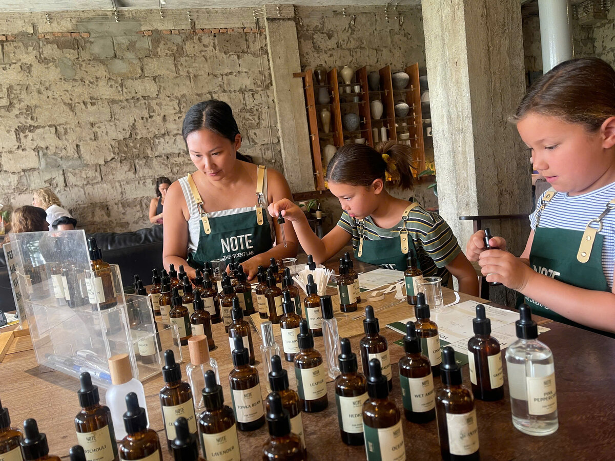 Workshop nước hoa tại NOTE The Scent Lab