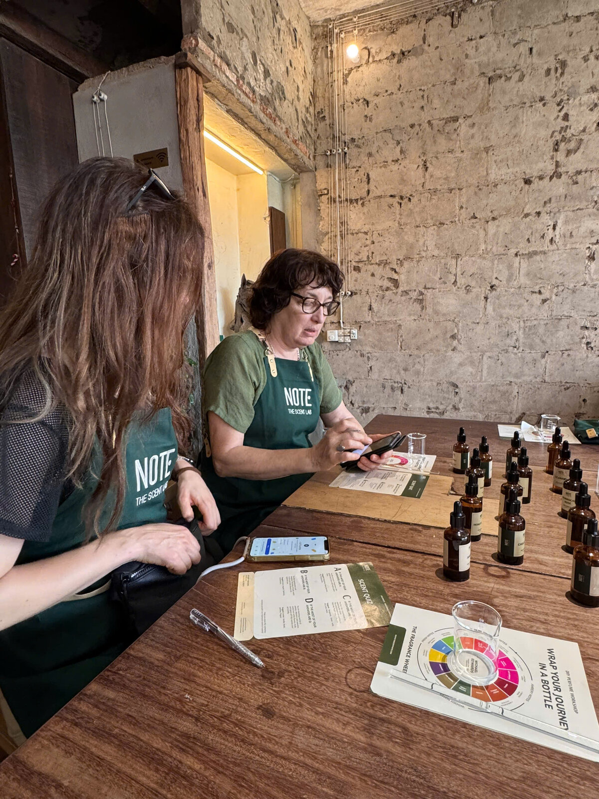 Workshop nước hoa tại NOTE The Scent Lab
