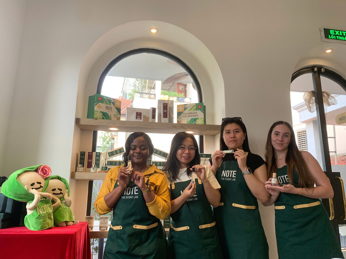 Workshop nước hoa tại NOTE